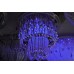 Кристален пеещ полилей 2xE14+4х8W LED+18W LED +MP3 + BLUETOOTH, ХРОМ Модел: 1148/400CH